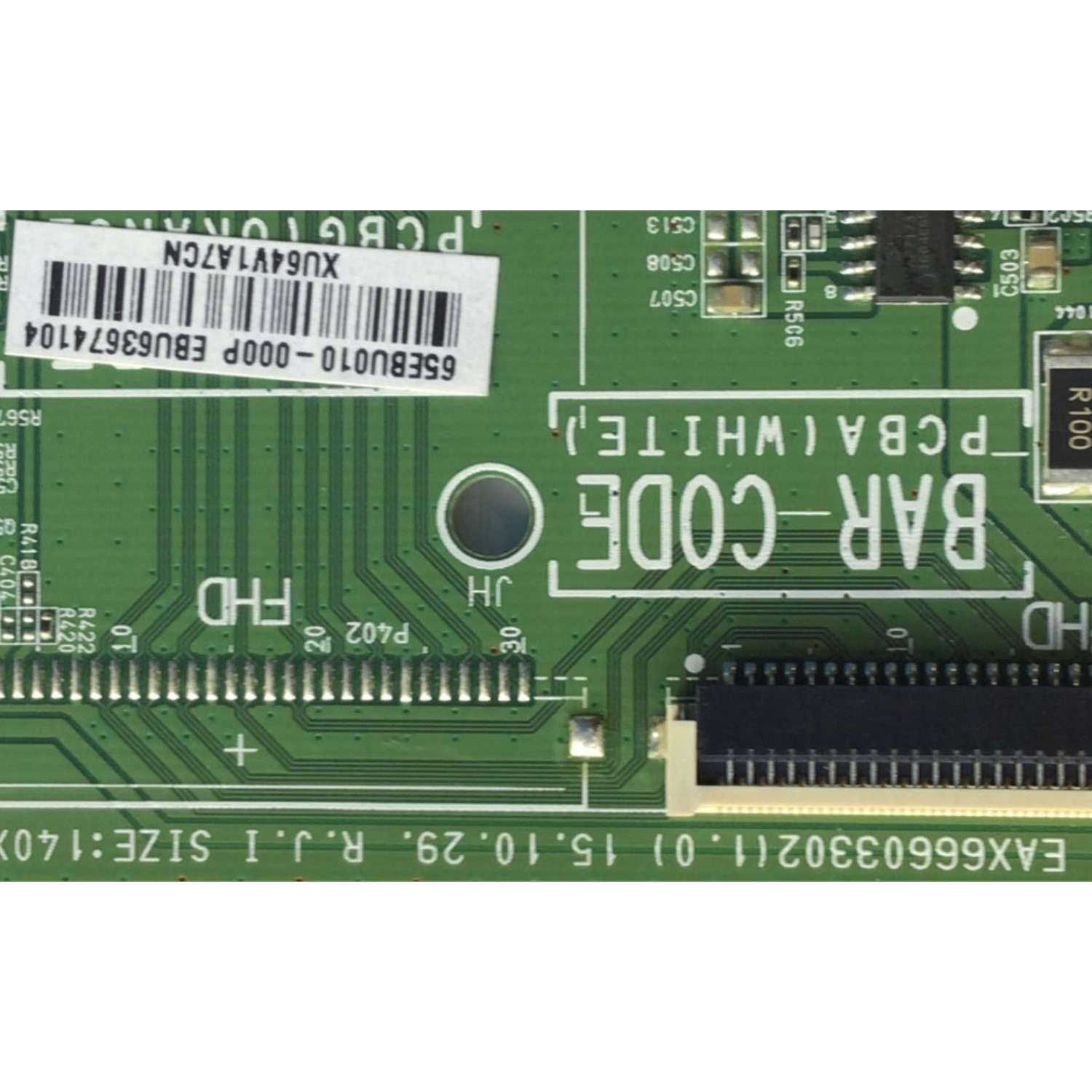 MAIN PARA MONITOR LG  NUMERO DE PARTE EBU63674104 / EAX66603302(1.0) / MODELO 24LH4530-PU.BUSMLPM	 - Imagen 2
